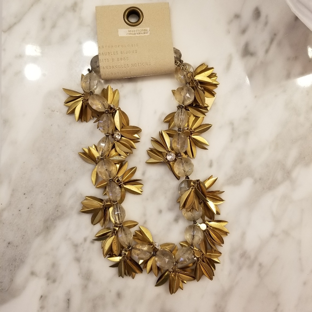 Anthropologie holiday necklace